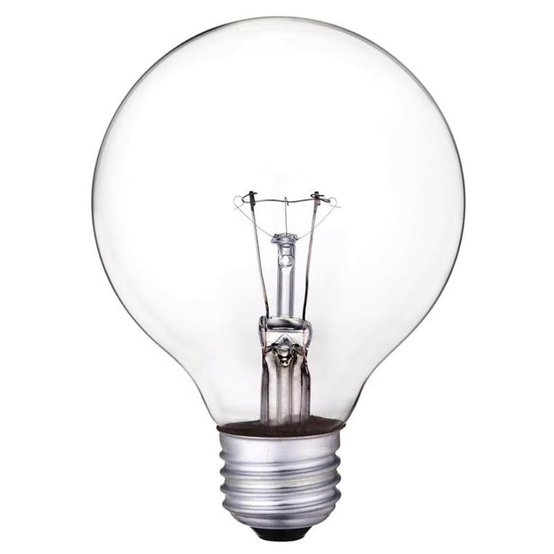 Westinghouse 25 W G25 Globe Incandescent Bulb E26 (Medium) Clear