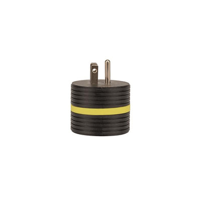 Reliance Controls Commercial and Residential Plastic Angle Blade Adapter Plug 5-15R 14 AWG 3 Wire