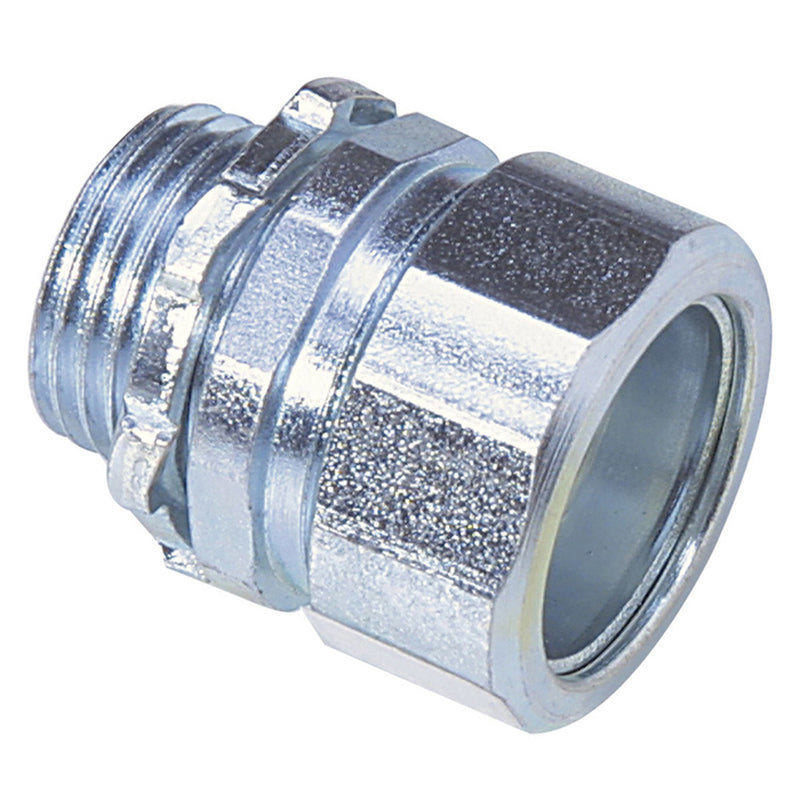 Sigma Electric ProConnex 1 in. D Zinc-Plated Steel Compression Connector For Rigid/IMC