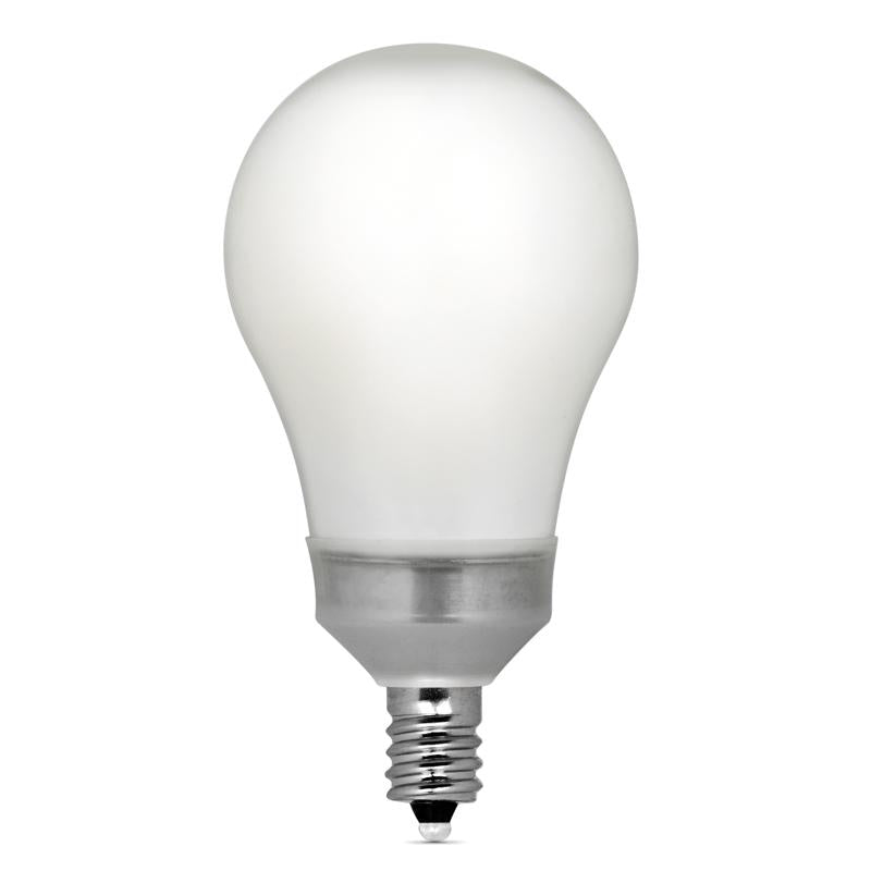 Feit Enhance A15 E12 (Candelabra) LED Bulb Soft White 60 Watt Equivalence 2 pk