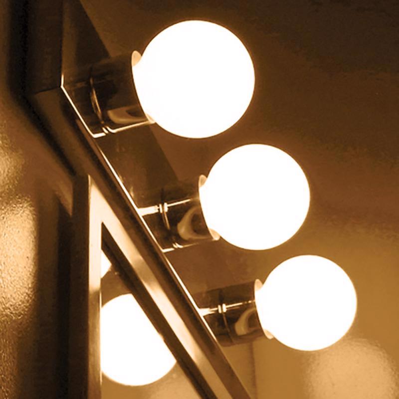 Feit G25 E26 (Medium) LED Bulb Soft White 40 Watt Equivalence