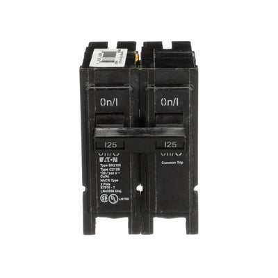 Eaton 125 amps Plug In 2-Pole Circuit Breaker