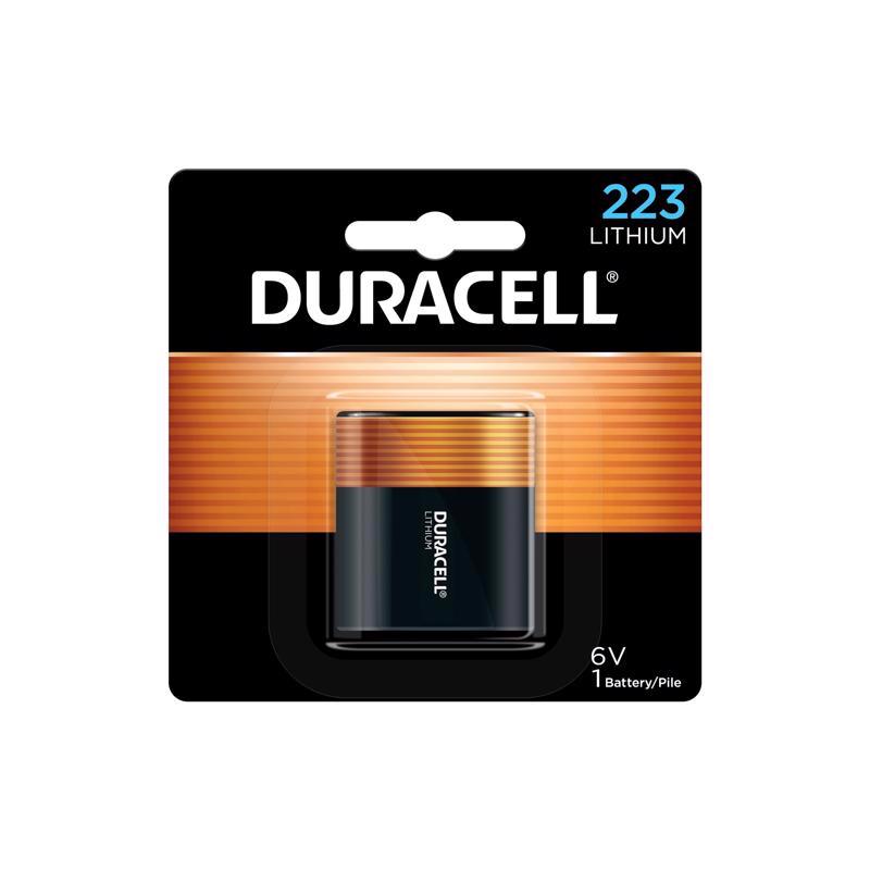 Duracell Lithium 223 6 V 1400 mAh Camera Battery