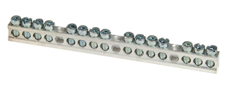 Square D 200 amps 120/240 V 4 space 15 circuits Combination Mount Ground Bar Kit