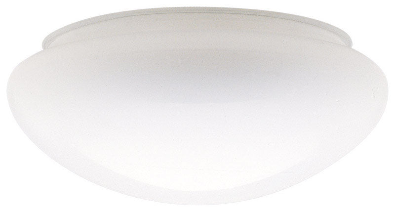 Westinghouse Mushroom White Glass Lamp Shade
