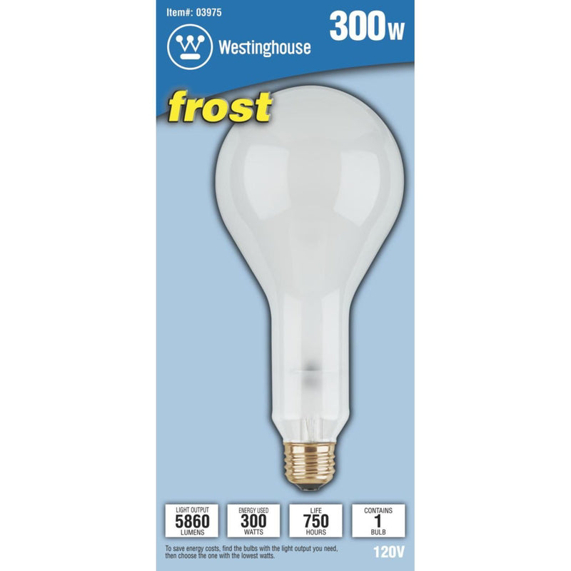 Westinghouse 300 W PS30 Specialty Incandescent Bulb E26 (Medium) Soft White