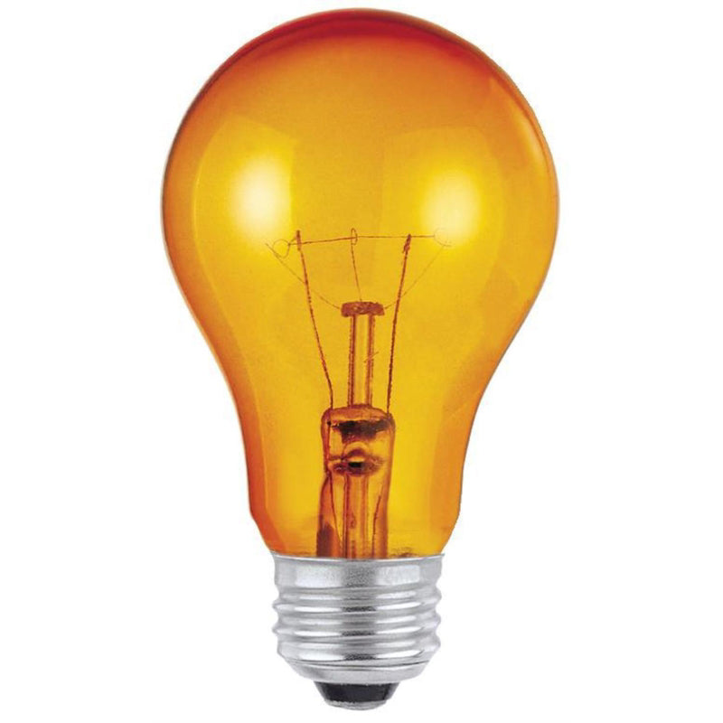 Westinghouse 25 W A19 A-Line Incandescent Bulb E26 (Medium) Amber