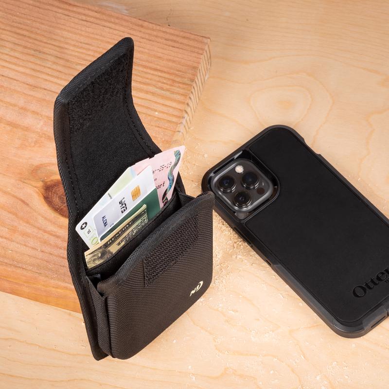 Nite Ize Hardshell Black XXL Cell Phone Case w/Clip For Universal