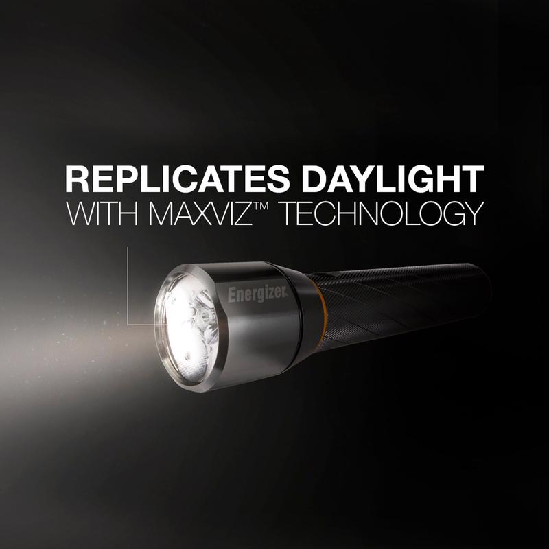 Energizer 1300 lm Gray LED Flashlight AA Battery