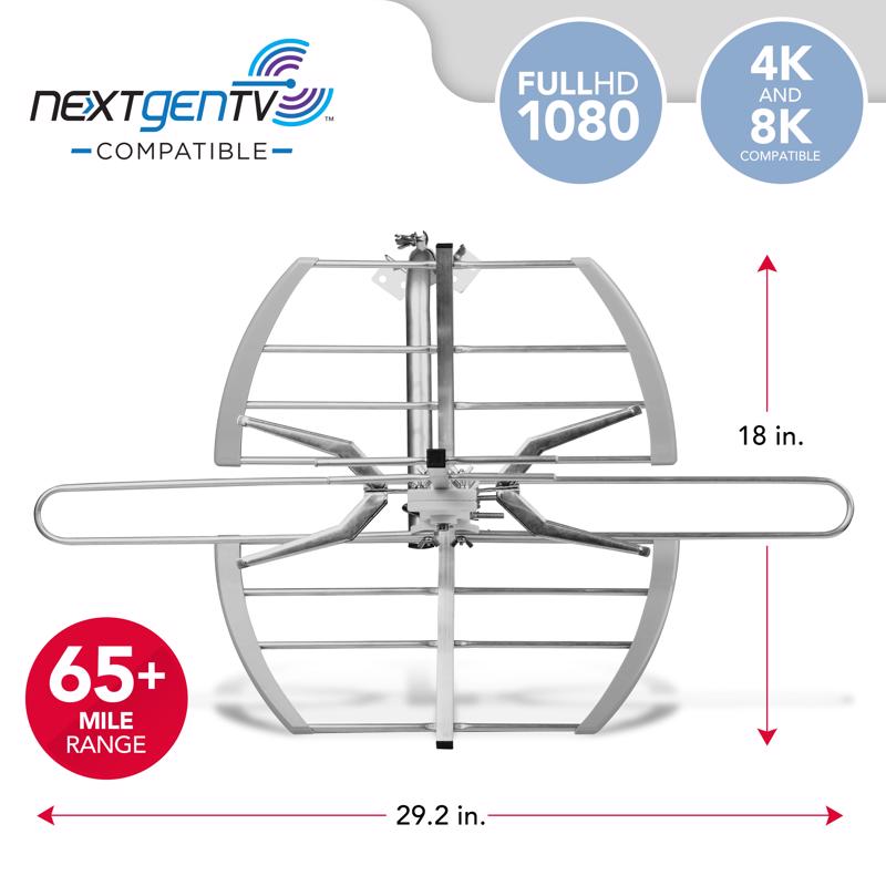RCA Indoor and Outdoor HDTV Digital Antenna