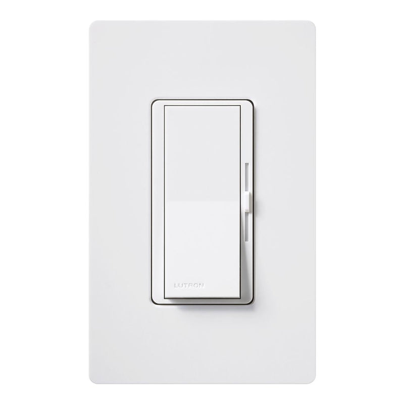 Lutron Diva White 300 W Tap Dimmer Switch