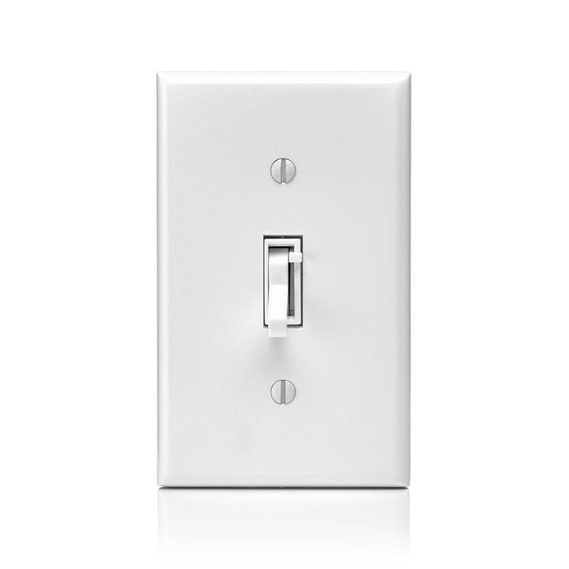 Leviton White 600 W Toggle Dimmer Switch
