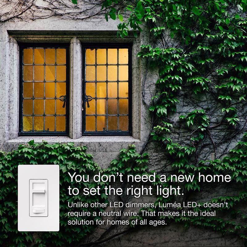 Lutron Lumea Ivory 150 W 3-Way Dimmer Switch