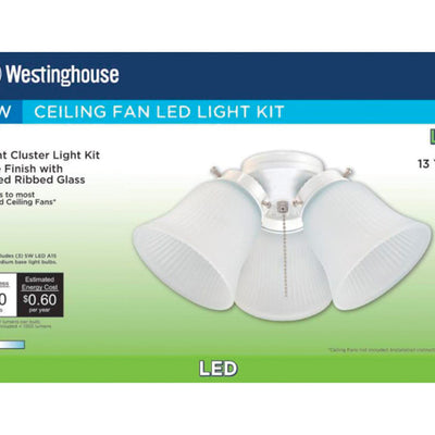 Westinghouse Natural White Cluster Ceiling Fan Light Kit
