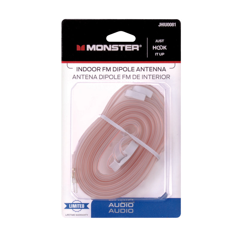 Monster Just Hook It Up FM Dipole Antenna