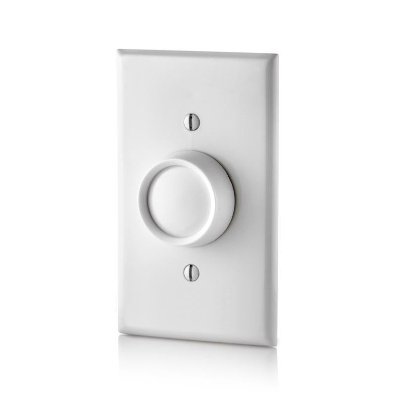 Leviton Trimatron Light Almond & White 600 W Rotary Dimmer Knob