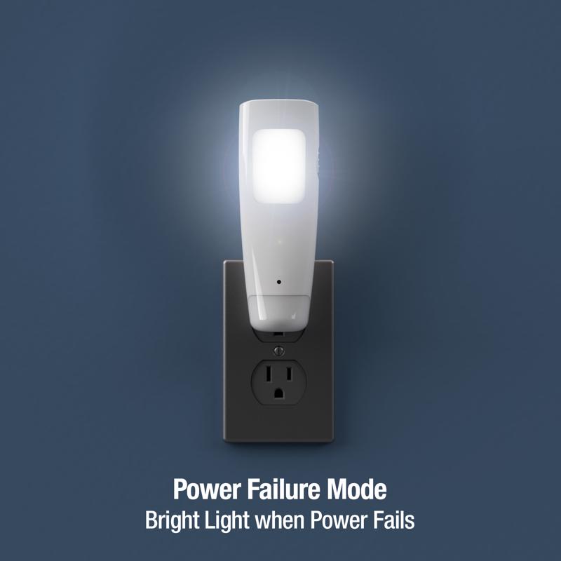 Westek Automatic Battery Powered Power Failure LED Night Light
