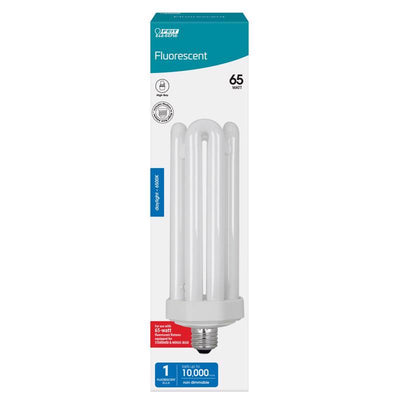 Feit 65 W PL 2.8 in. D X 3.12 in. L CFL Bulb Daylight Utility 6500 K