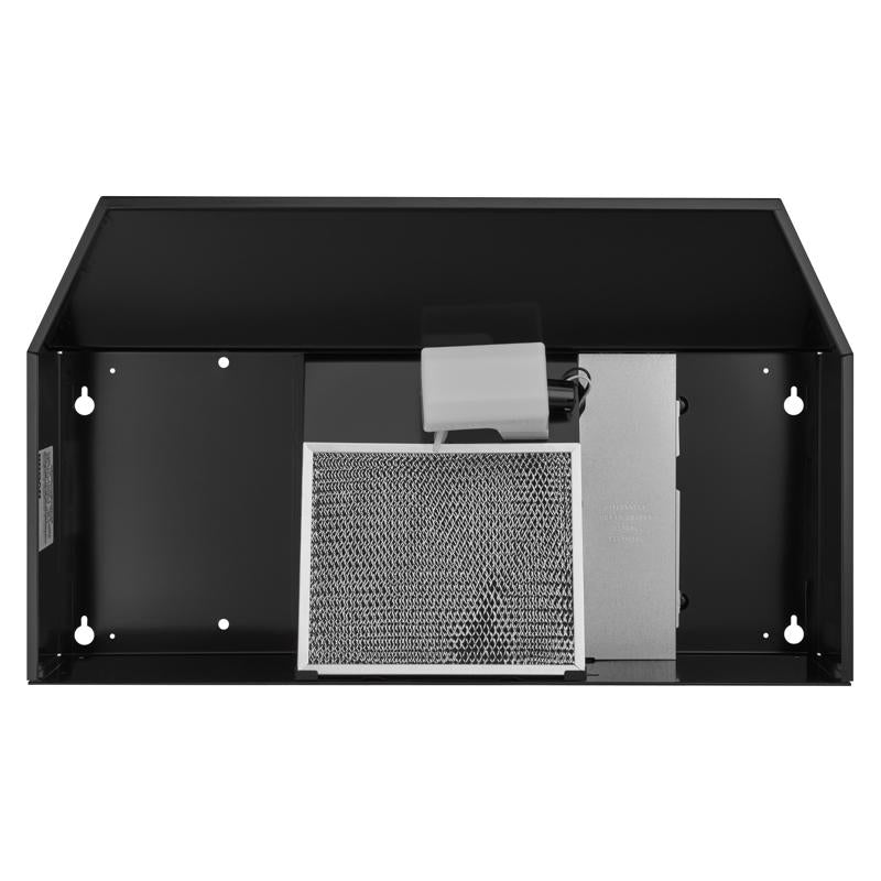 Broan-NuTone 30 in. W Black Convertible Range Hood