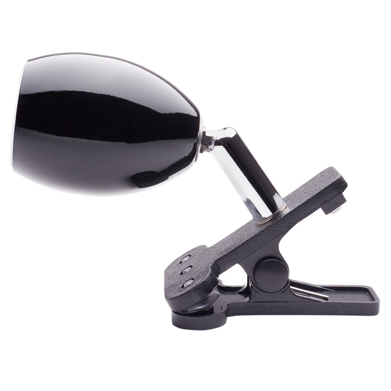 Newhouse Lighting Joe 4 in. Black Mini Clip-On Lamp