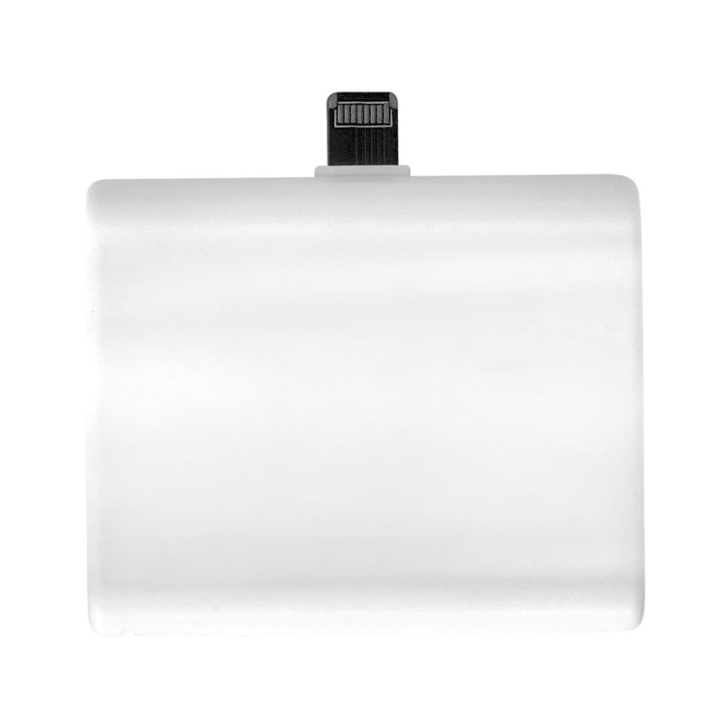 Zorbitz Pop Charger White Pop Emergency USB-C and Micro-USB For Smartphones 2 ft. L