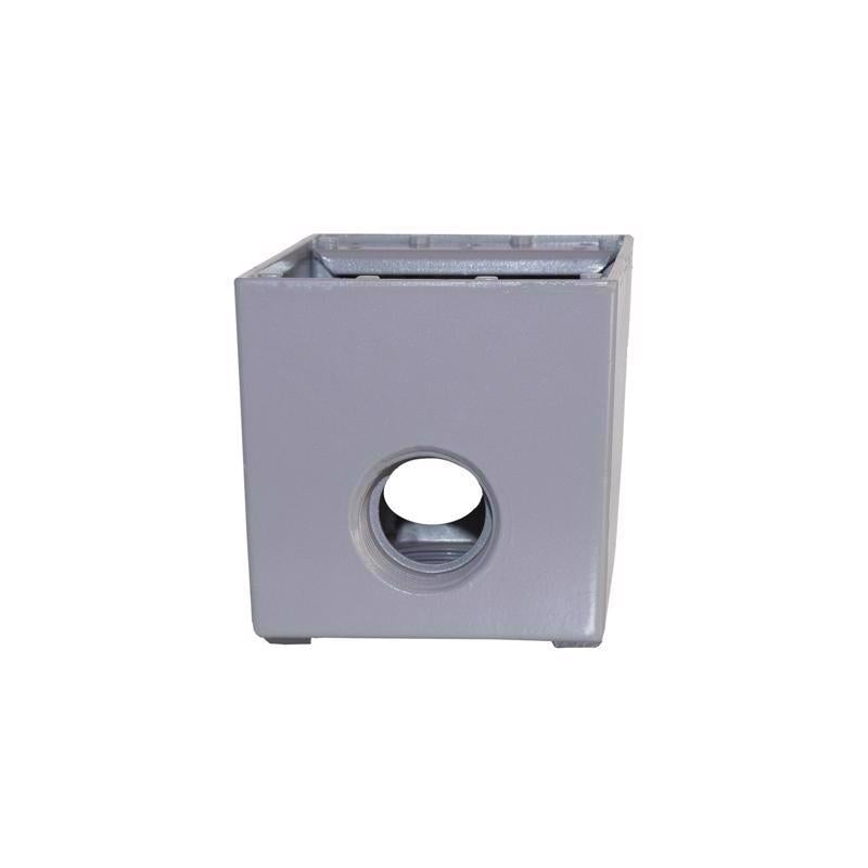 Sigma Electric New Work 25.5 cu in Rectangle Metallic 1 gang Weatherproof Box Gray