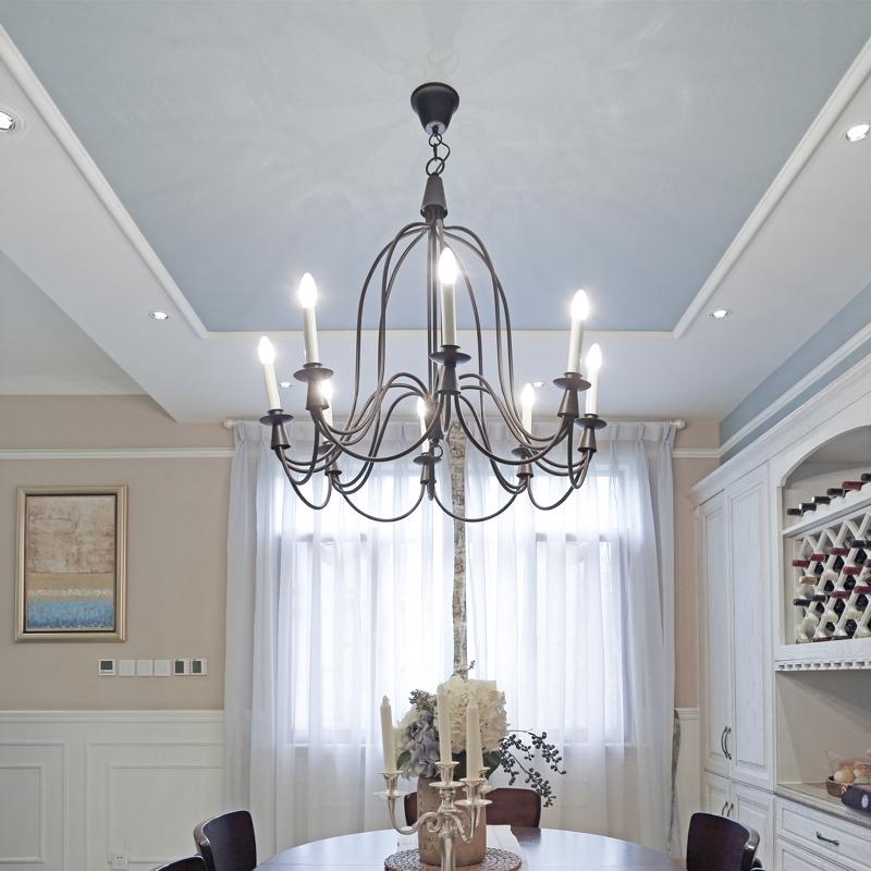 Feit Enhance Blunt Tip E12 (Candelabra) Filament LED Bulb Daylight 60 Watt Equivalence 2 pk