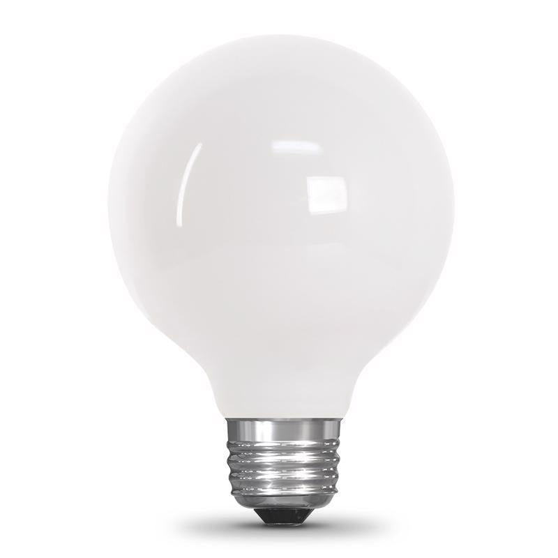 Feit Enhance G25 E26 (Medium) Filament LED Bulb Daylight 60 Watt Equivalence