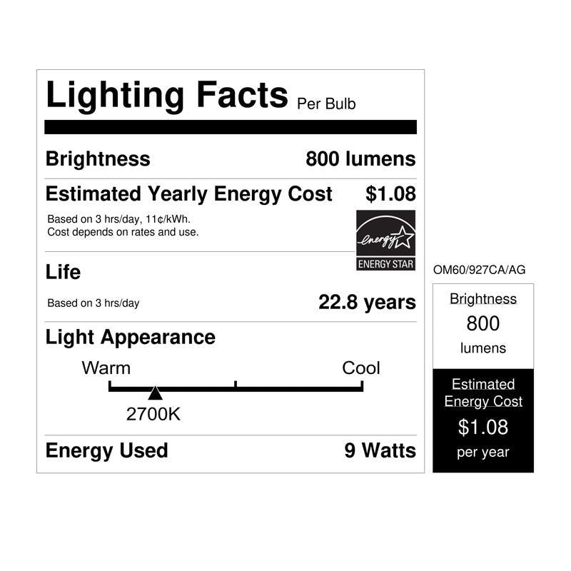 Feit Smart Home A19 E26 (Medium) Smart-Enabled LED Bulb Soft White 60 Watt Equivalence