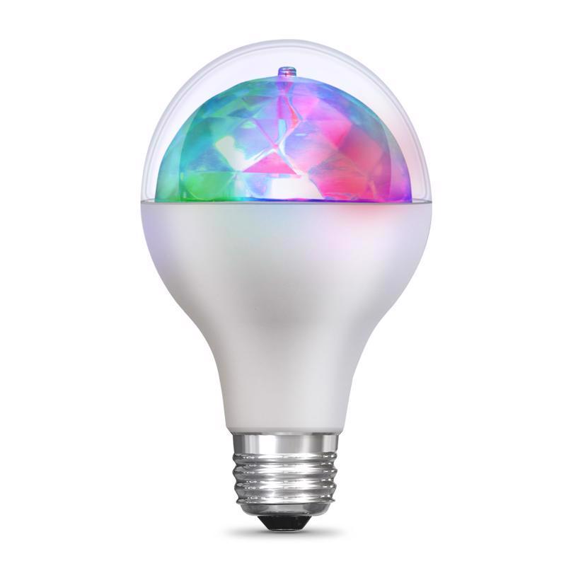Feit A19 E26 (Medium) LED Bulb Color Changing 5 Watt Equivalence