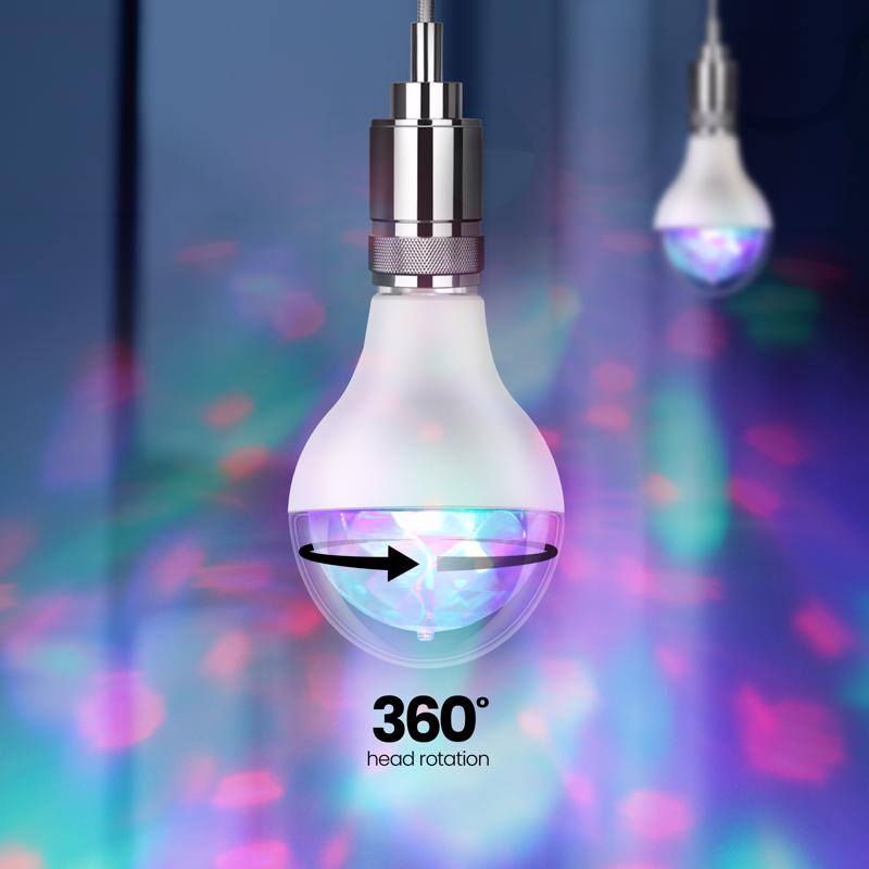 Feit A19 E26 (Medium) LED Bulb Color Changing 5 Watt Equivalence