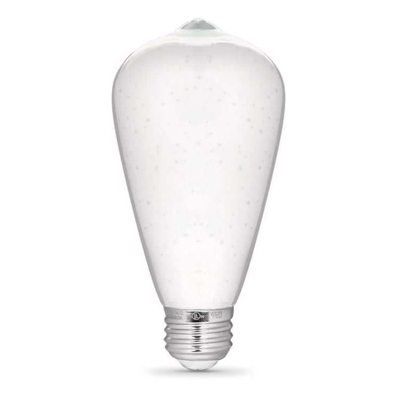Feit ST19 E26 (Medium) LED Bulb Multi-Colored 2 Watt Equivalence