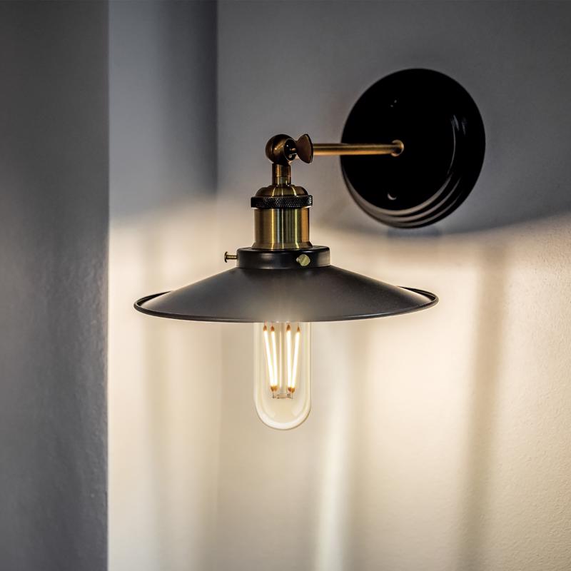 Feit T10 E26 (Medium) LED Bulb Amber 40 Watt Equivalence