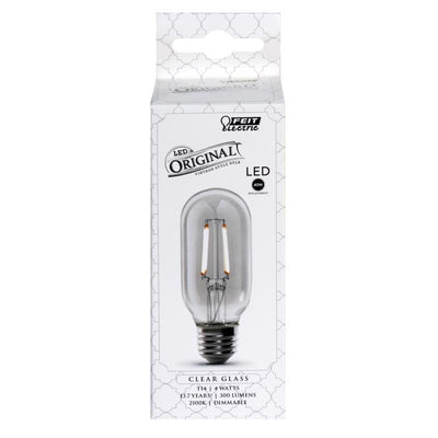 Feit T14 E26 (Medium) LED Bulb Soft White 40 Watt Equivalence