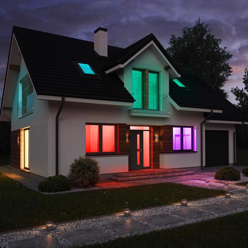Feit Smart Home BR30 E26 (Medium) Smart-Enabled LED Bulb Color Changing 65 Watt Equivalence