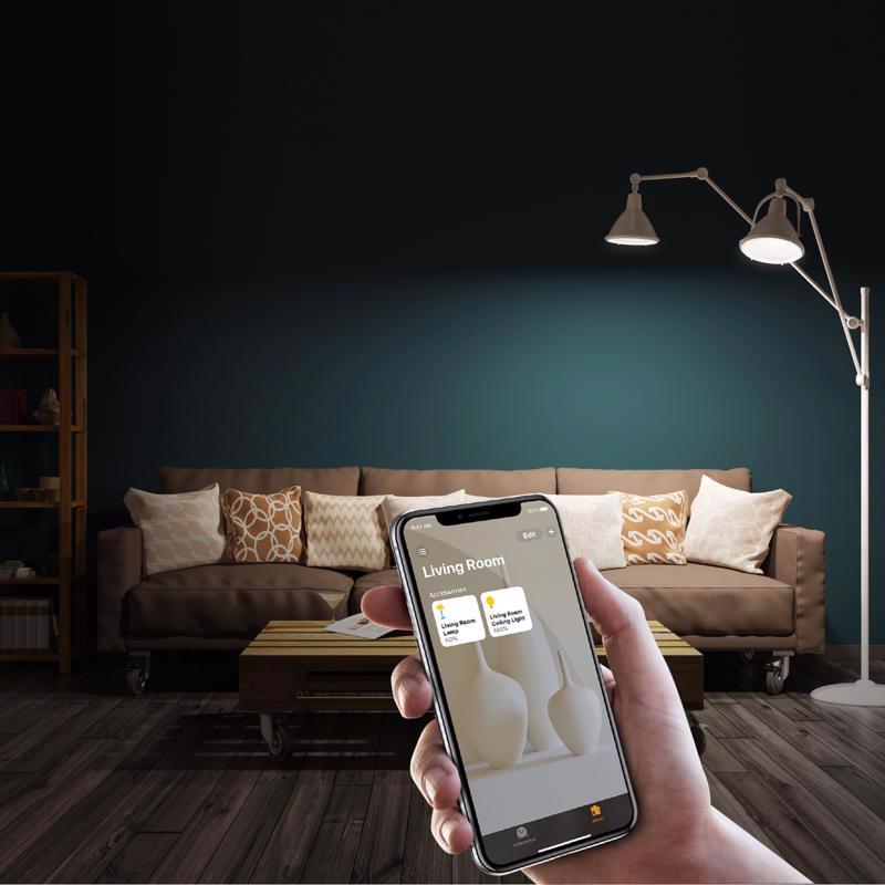 Feit Smart Home BR30 E26 (Medium) Smart-Enabled LED Bulb White 65 Watt Equivalence