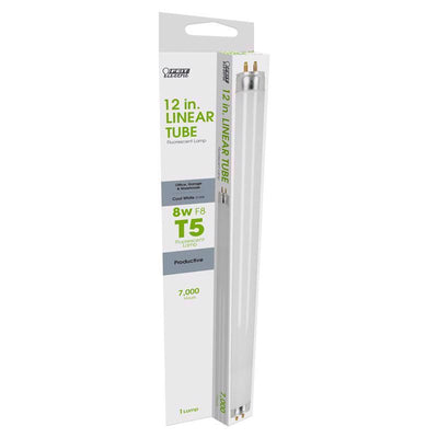 Feit Legacy Bulbs 8 W T5 0.63 in. D X 12 in. L Fluorescent Bulb Cool White Linear 4100 K