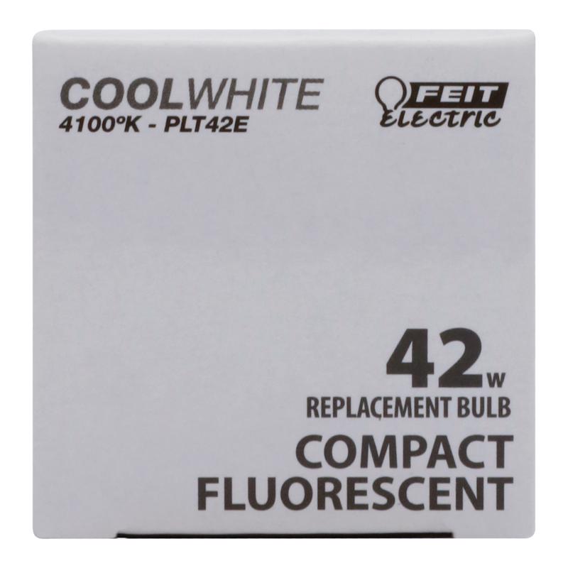 Feit 42 W PL 1.8 in. D X 6.59 in. L CFL Bulb Cool White Specialty 4100 K