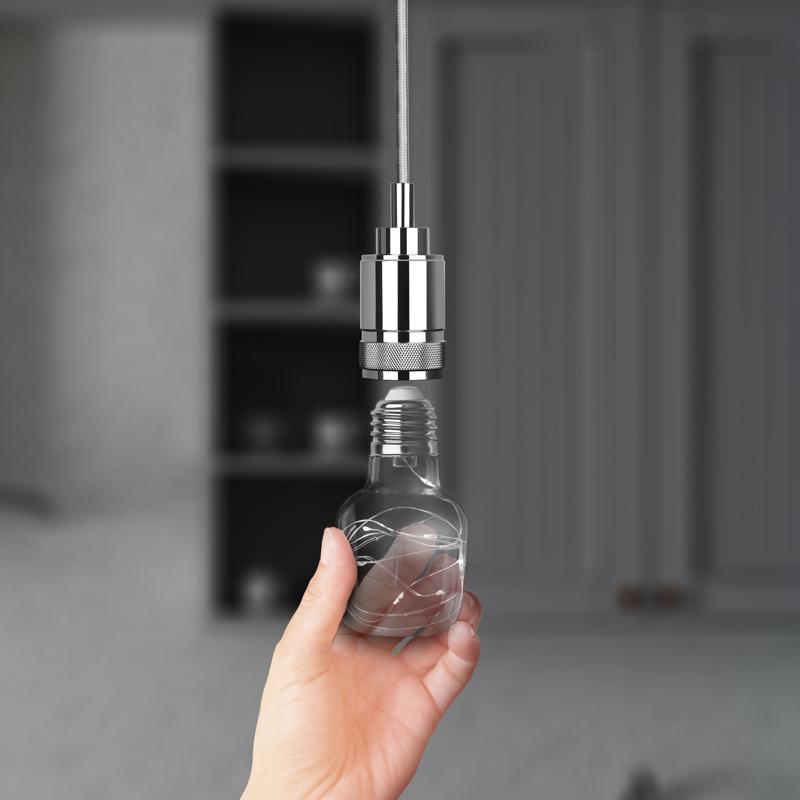 Feit Cylinder E26 (Medium) LED Bulb Multi-Colored 1 Watt Equivalence