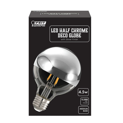 Feit G25 E26 (Medium) Filament LED Bulb Soft White 40 Watt Equivalence