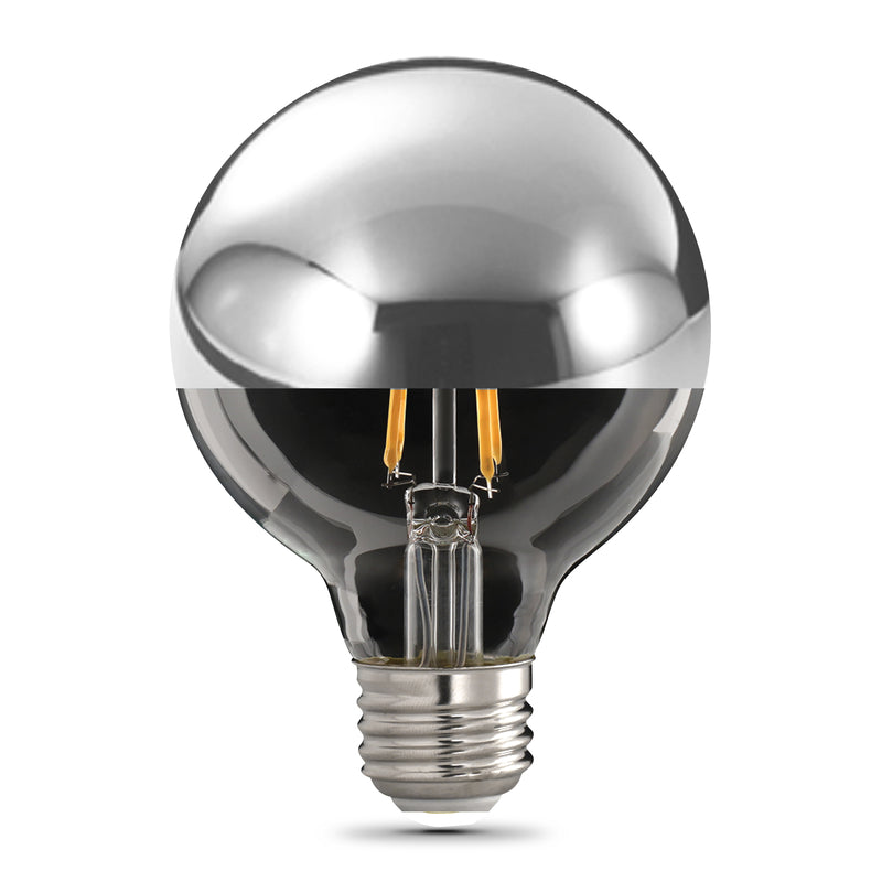 Feit G25 E26 (Medium) Filament LED Bulb Soft White 40 Watt Equivalence