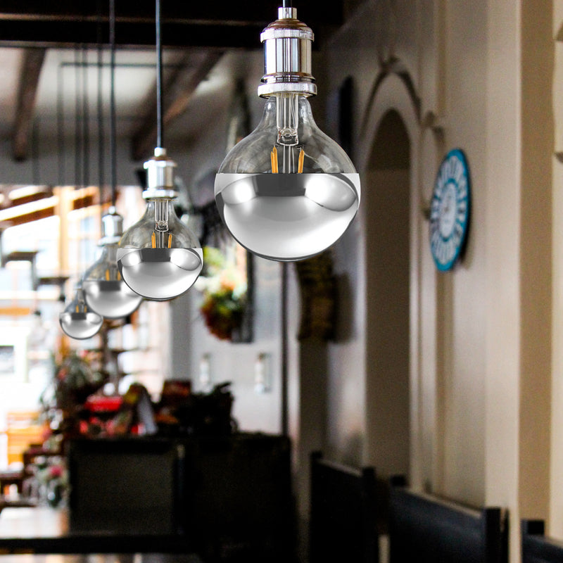 Feit G25 E26 (Medium) Filament LED Bulb Soft White 40 Watt Equivalence