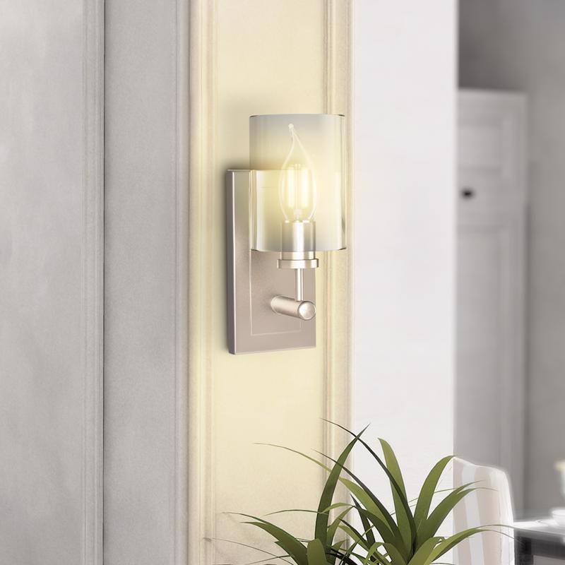 Feit Enhance CA10 (Flame Tip) E12 (Candelabra) Filament LED Bulb Daylight 60 Watt Equivalence 6 pk