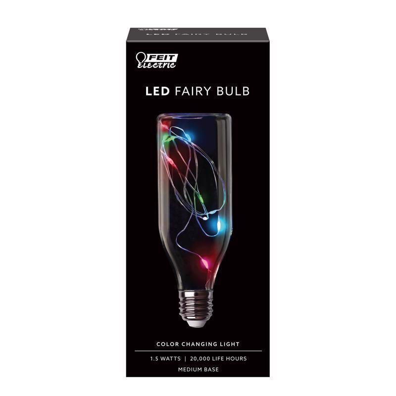 Feit Bottle E26 (Medium) LED Bulb Multi-Colored 11 Watt Equivalence