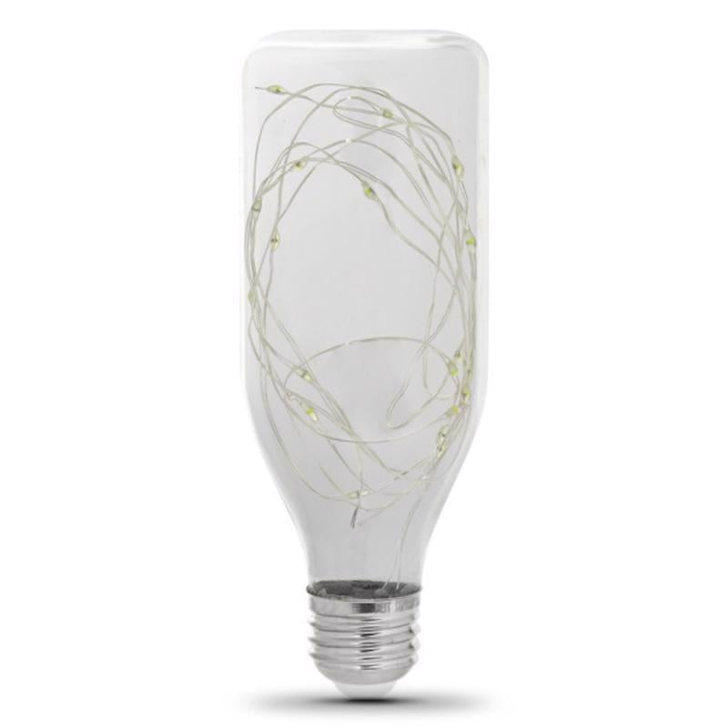 Feit Bottle E26 (Medium) LED Bulb Multi-Colored 11 Watt Equivalence