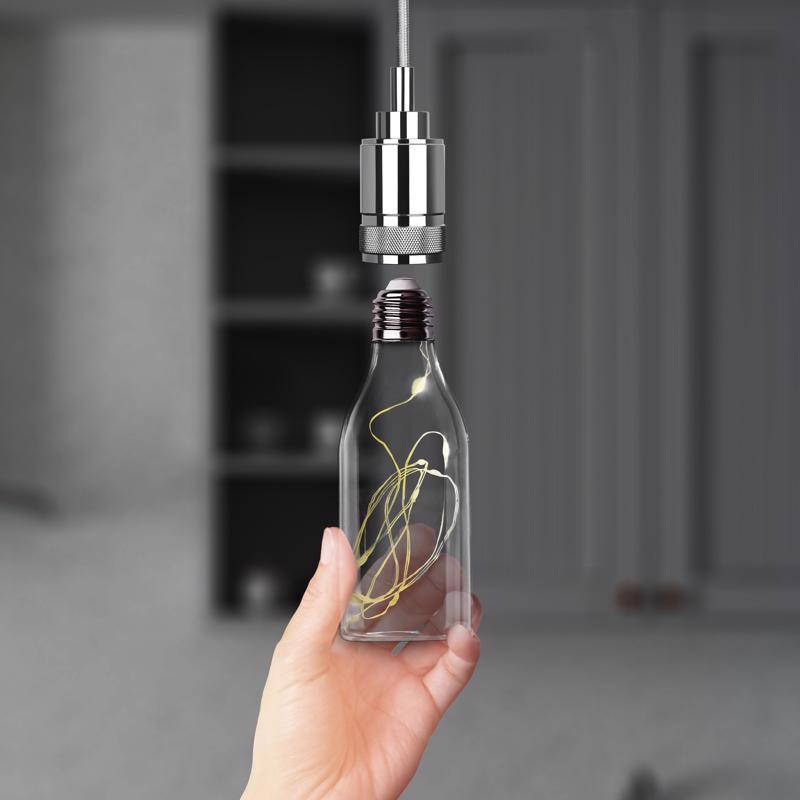 Feit Bottle E26 (Medium) LED Bulb Multi-Colored 11 Watt Equivalence