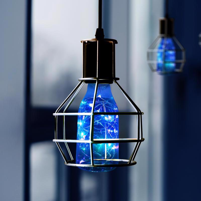 Feit Bottle E26 (Medium) LED Bulb Multi-Colored 11 Watt Equivalence