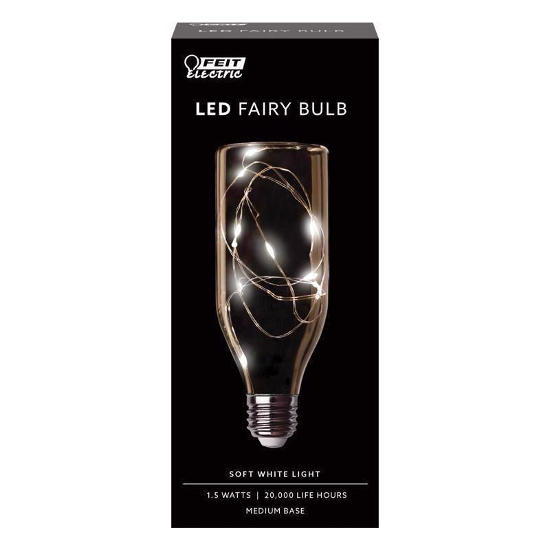 Feit Bottle E26 (Medium) LED Bulb Soft White 1.5 Watt Equivalence