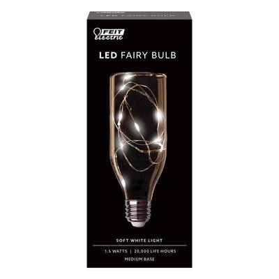 Feit Bottle E26 (Medium) LED Bulb Soft White 1.5 Watt Equivalence