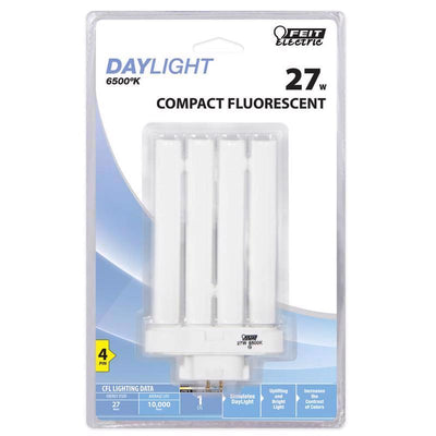 Feit 27 W PL 5.875 in. L CFL Bulb Daylight Specialty 6500 K